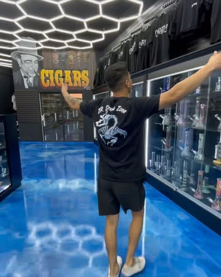 Inside the shop at JR Smoke Zone